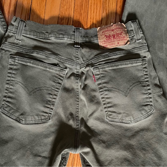 Vintage 70s Levi’s 550- Green - Picture 1 of 5